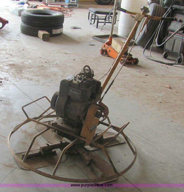image for item 6969 Marshall town power trowel