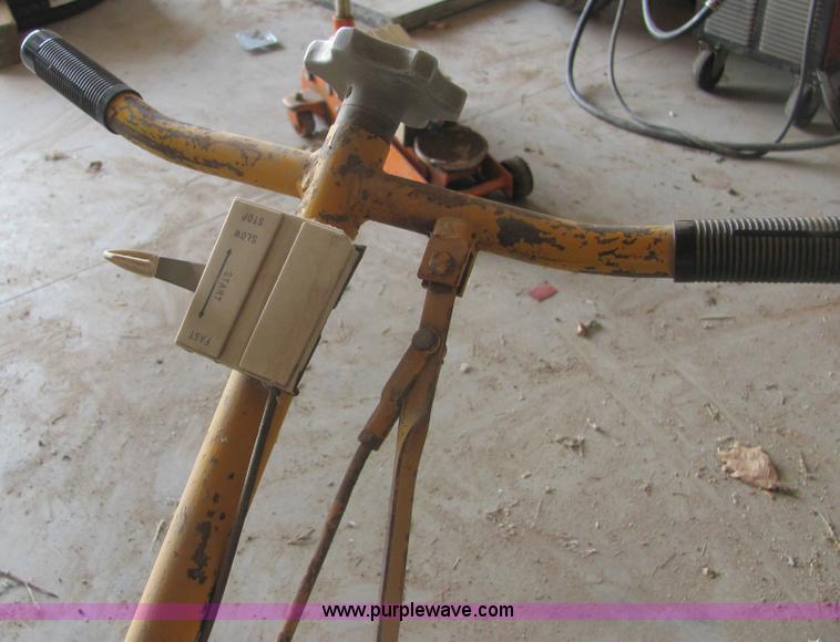 image for item 6969 Marshall town power trowel