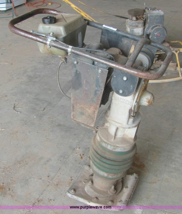image for item 6970 Wacker BS604 jumping jack packer