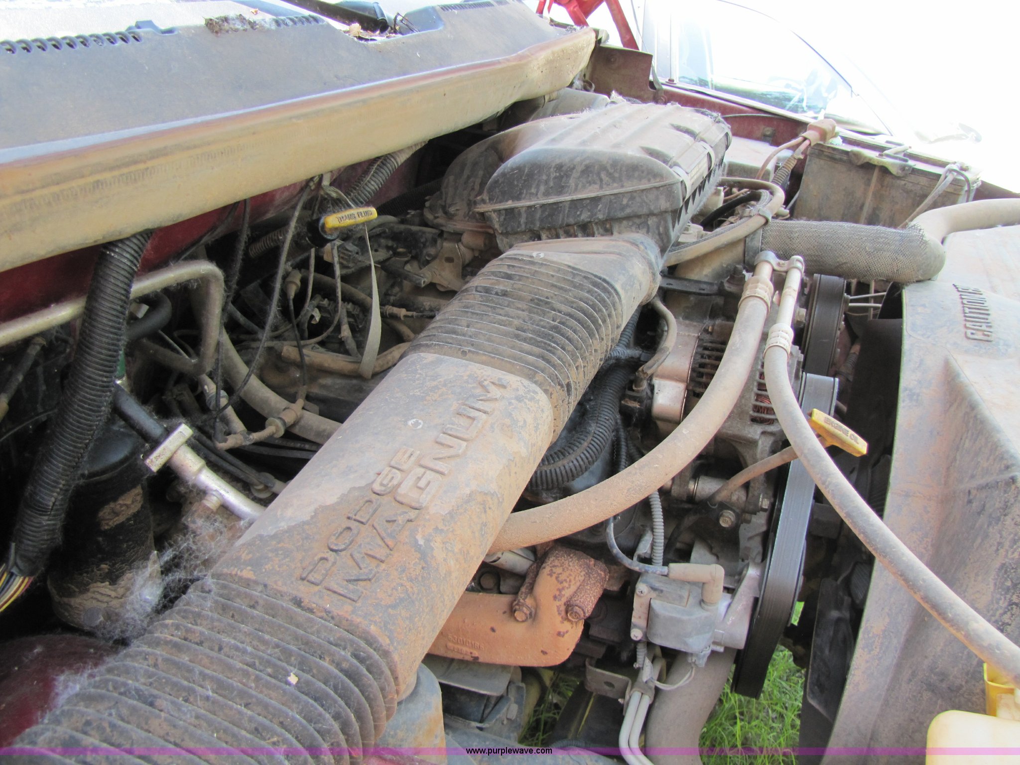 1999 Dodge Ram 1500 pickup truck in Pratt, KS Item 1001 sold Purple