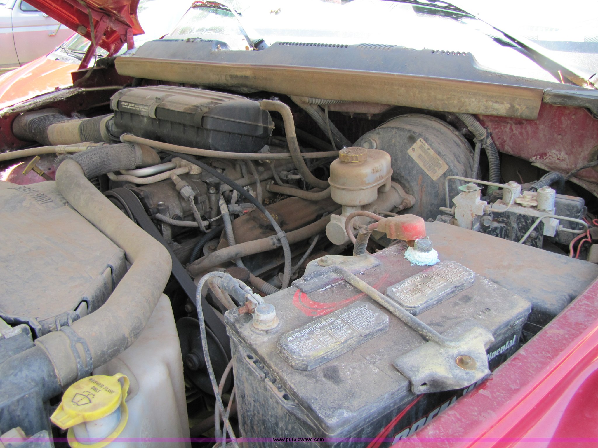 1999 Dodge Ram 1500 pickup truck in Pratt, KS Item 1001 sold Purple