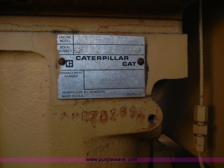 image for item 1000 1989 Caterpillar 140G-VHP motor grader