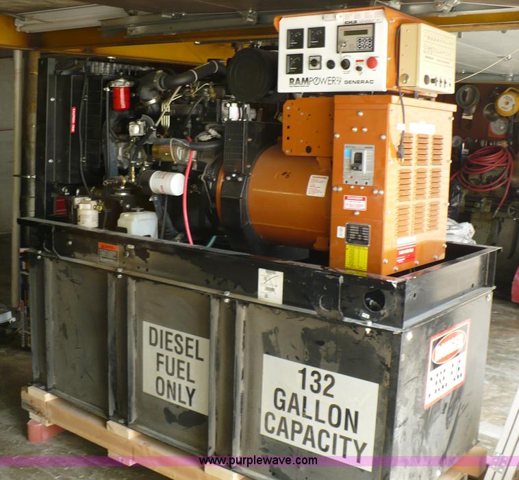 image for item 1652 2003 Generac diesel generator