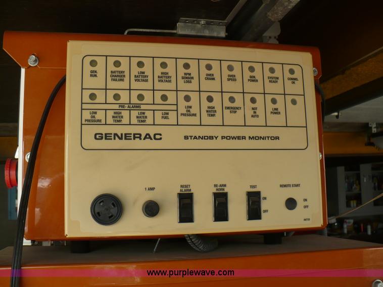 image for item 1652 2003 Generac diesel generator