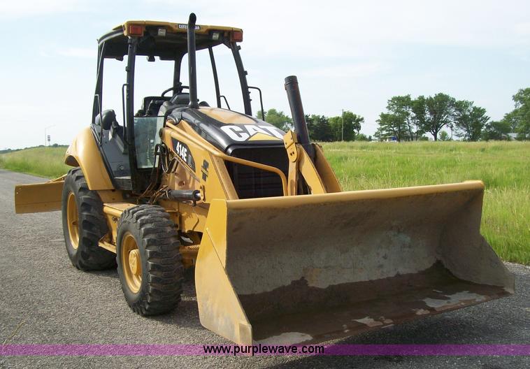 image for item 1750 2007 Caterpillar 414E IL loader