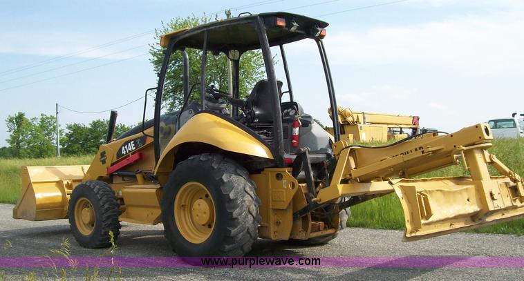 image for item 1750 2007 Caterpillar 414E IL loader