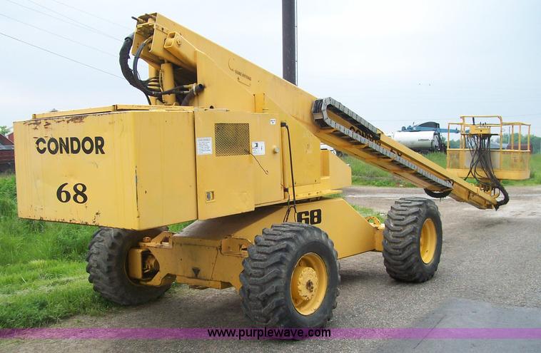 image for item 1751 Condor 68 boom lift