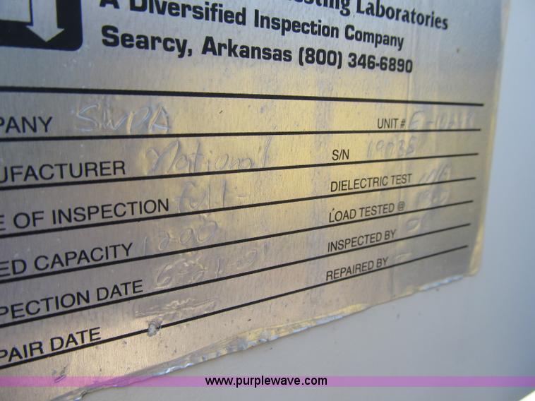 image for item 4149 1988 Ford LT9000 crane truck