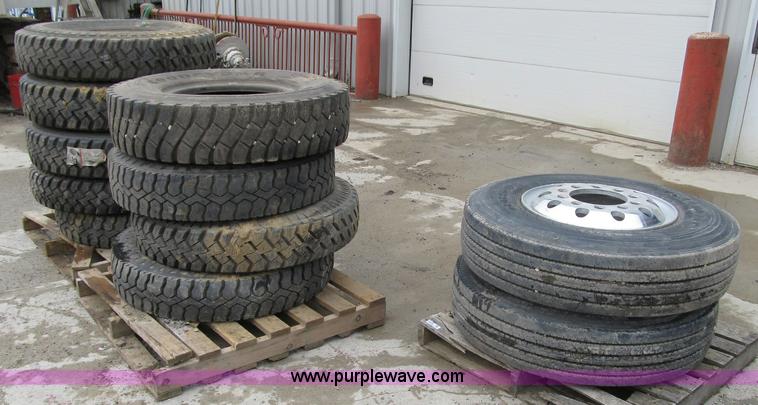 image for item 4153 (11) assorted tires