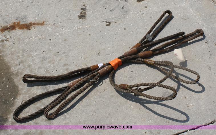 image for item 4745 (3) 3'L x 3/4" chokers