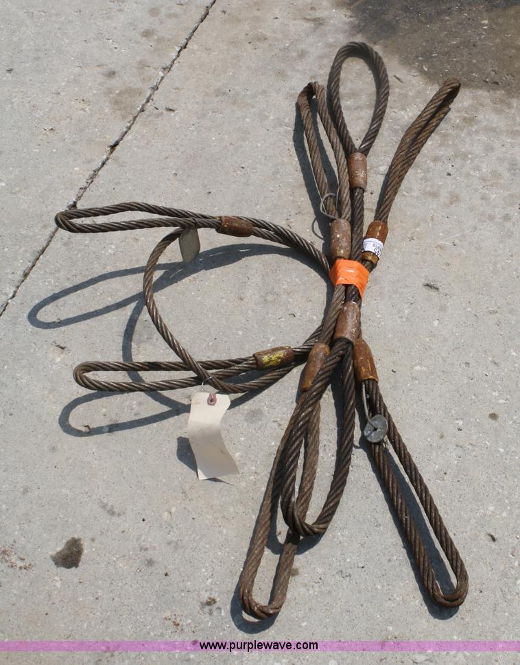 image for item 4745 (3) 3'L x 3/4" chokers