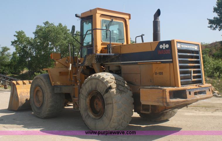 image for item 5084 1988 Komatsu WA500 wheel loader