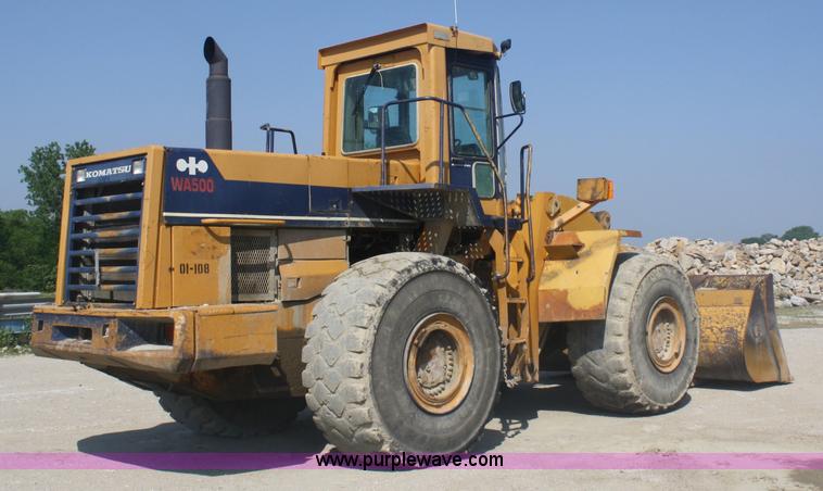 image for item 5084 1988 Komatsu WA500 wheel loader