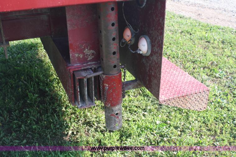 image for item 5085 1987 GMC 7000 flatbed truck with crane attachment