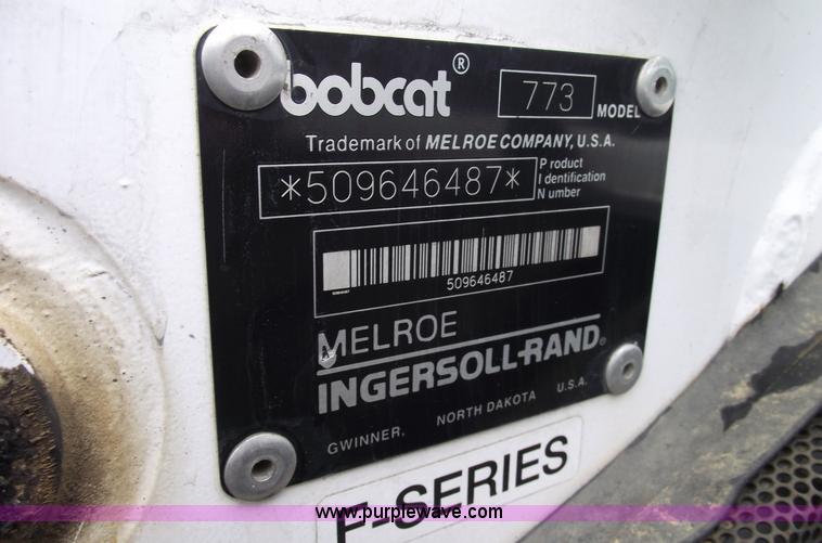 image for item 5576 1998 Bobcat 773 skid steer