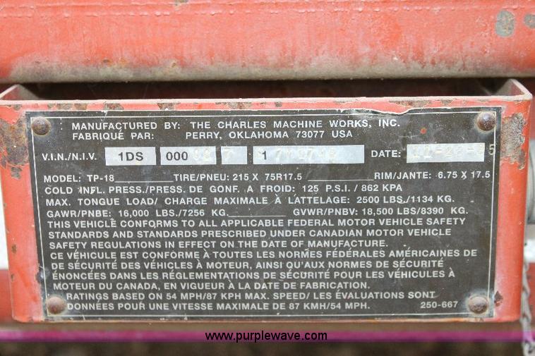 image for item 6550 1998 Ditch Witch JT2511 directional drill