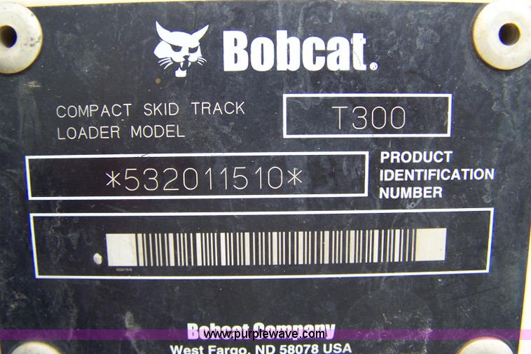 image for item 7340 2006 Bobcat T300 skid steer