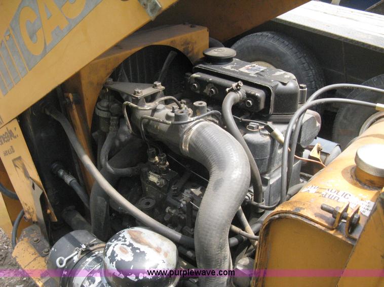 image for item 8001 1992 Case Maxi-Sneaker series B articulated trencher and vibratory plow tractor