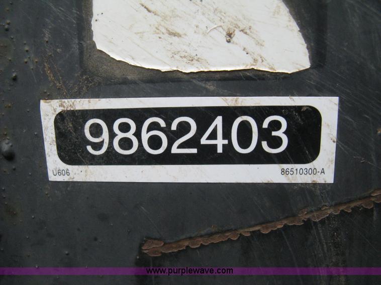 image for item 8003 72" skid loader smooth bucket