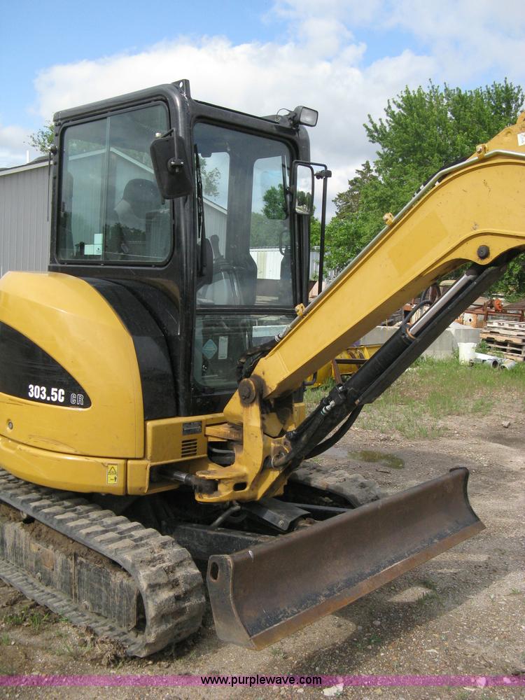 image for item 8086 2008 Caterpillar 303.5C CR excavator
