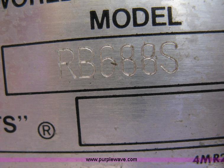 image for item 8114 2001 Mack RB688S triple axle dump truck