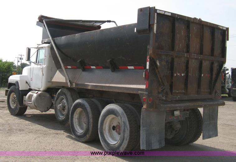 image for item 8115 1997 Mack RD690S triple axle dump truck