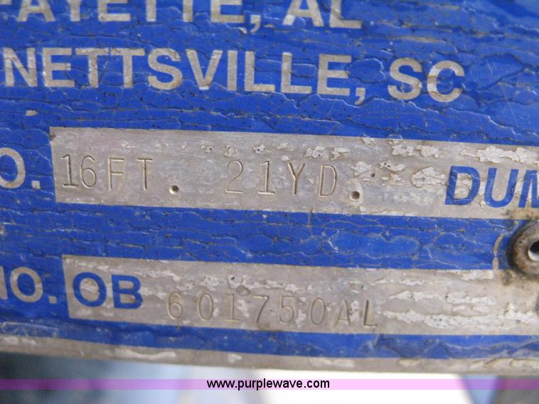 image for item 8117 2001 Mack RD688S triple axle dump truck