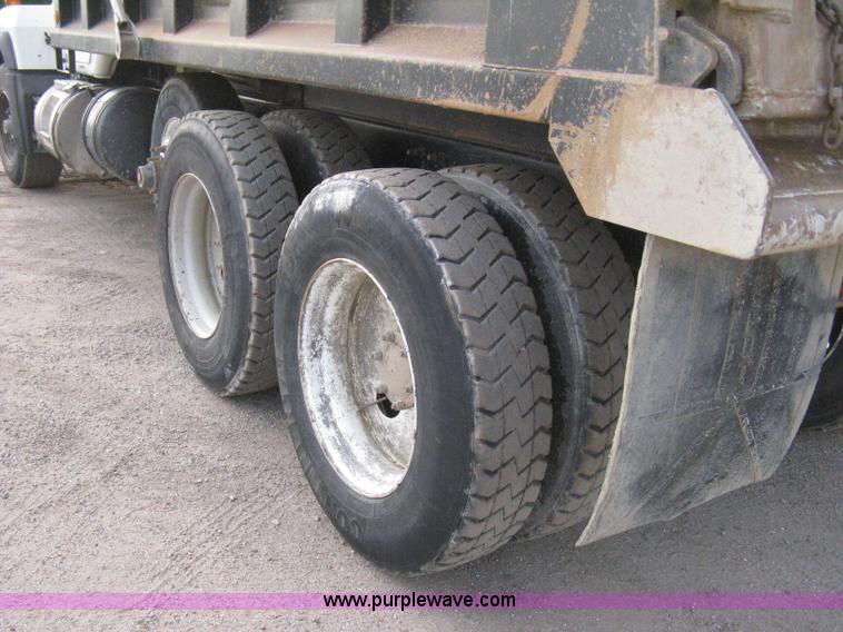 image for item 8117 2001 Mack RD688S triple axle dump truck