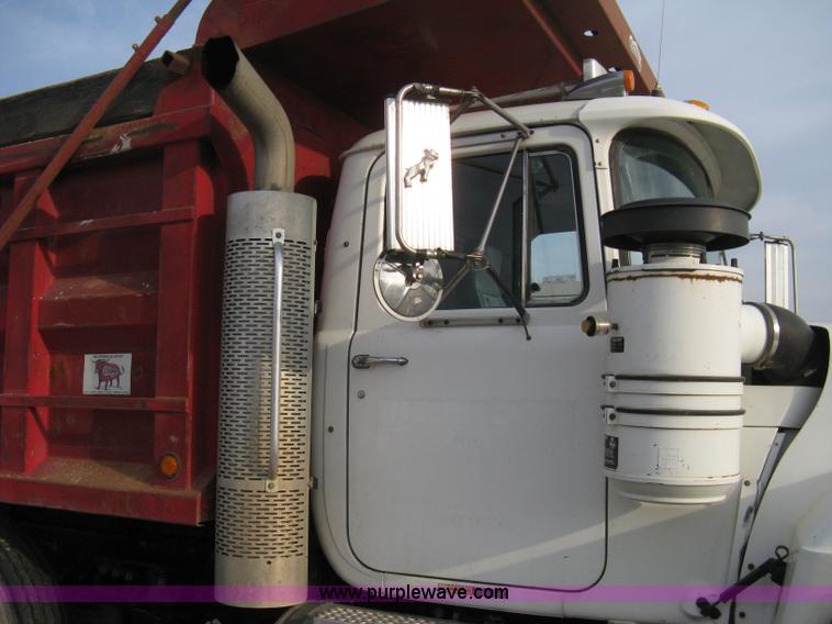 image for item 8118 2002 Mack RD688S triple axle dump truck