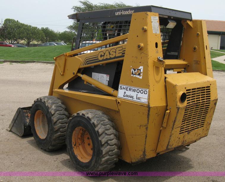 image for item 8119 1997 Case 1845C skid loader