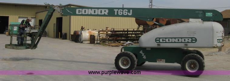 image for item 8124 1999 Condor T66J boom lift
