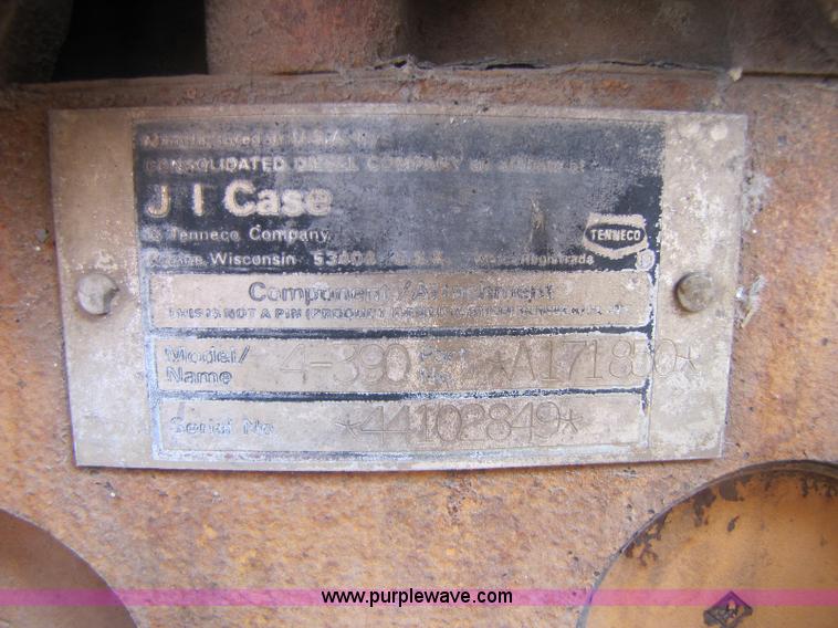 image for item 8268 Case 580E backhoe