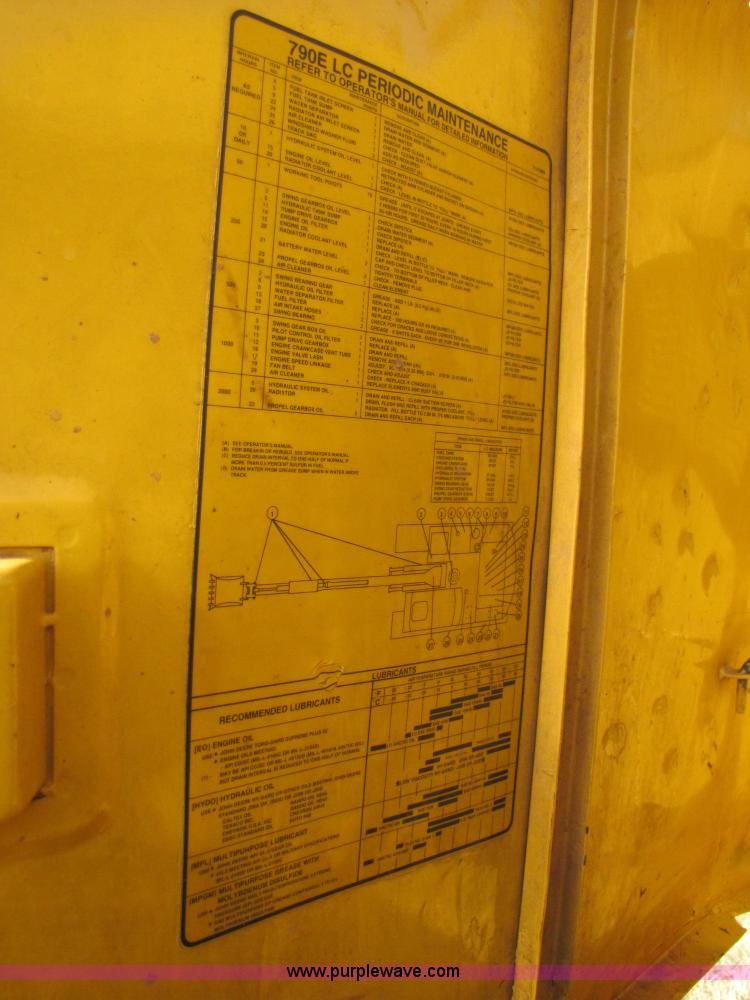 image for item A4700 1997 John Deere 790E LC excavator