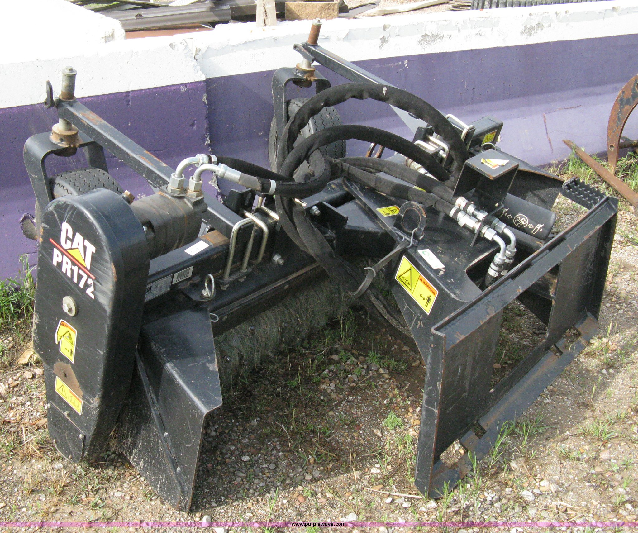 2007 Caterpillar PR172 power rake in Sedgwick, KS Item 8087 sold
