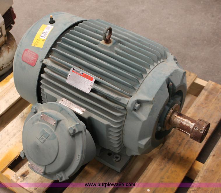 image for item 6154 Reliance Electric Duty Master 40 HP electric motor