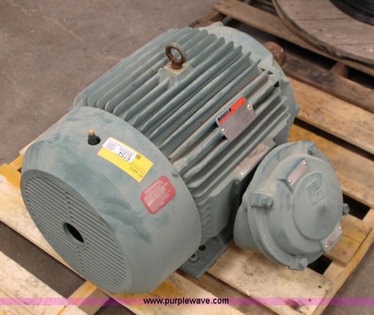 image for item 6154 Reliance Electric Duty Master 40 HP electric motor