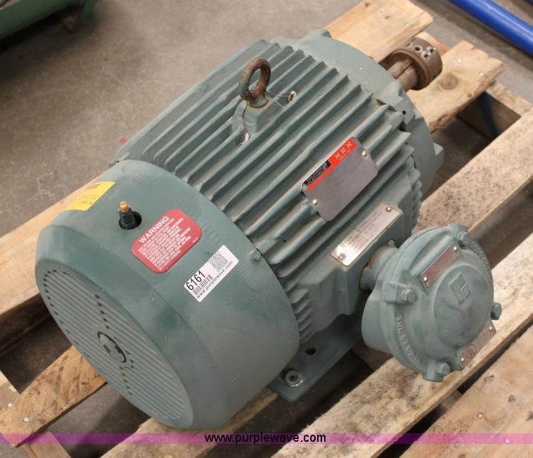image for item 6161 Reliance Electric Duty Master 20 HP electric motor