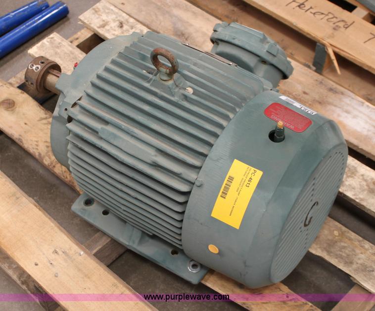 image for item 6161 Reliance Electric Duty Master 20 HP electric motor