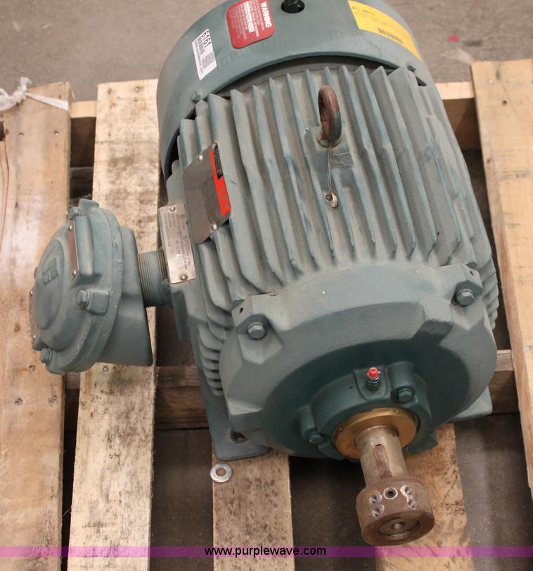 image for item 6161 Reliance Electric Duty Master 20 HP electric motor