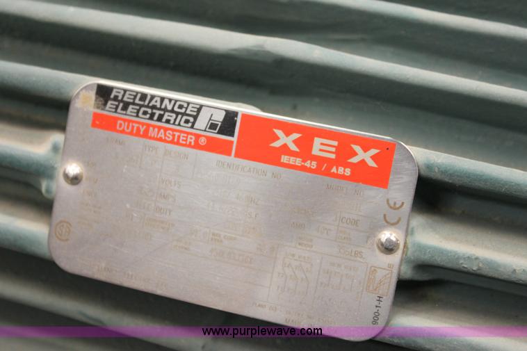 image for item 6161 Reliance Electric Duty Master 20 HP electric motor