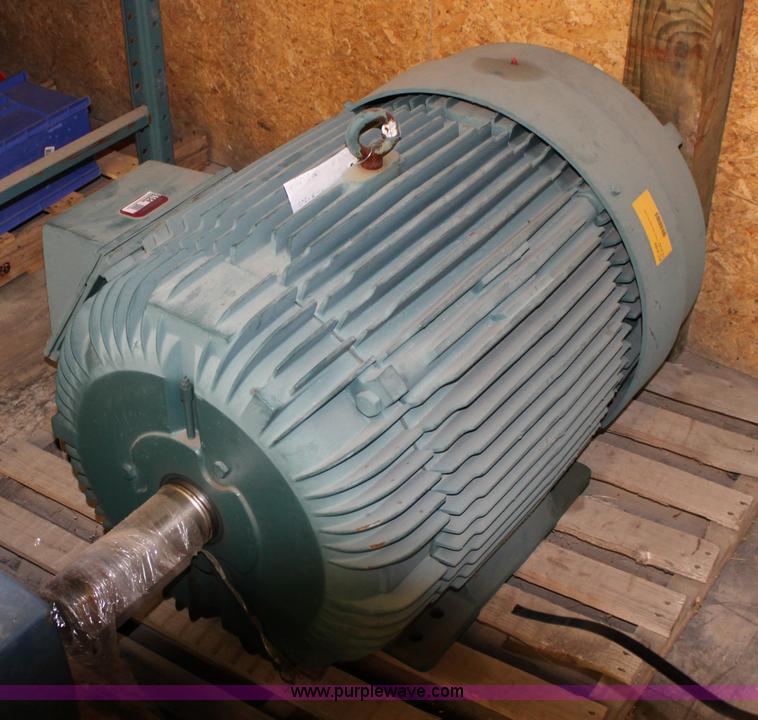 image for item 6164 Reliance Electric Duty Master 100 HP electric motor