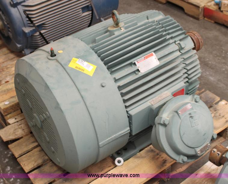 image for item 6167 Reliance Electric Duty Master 100 HP electric motor