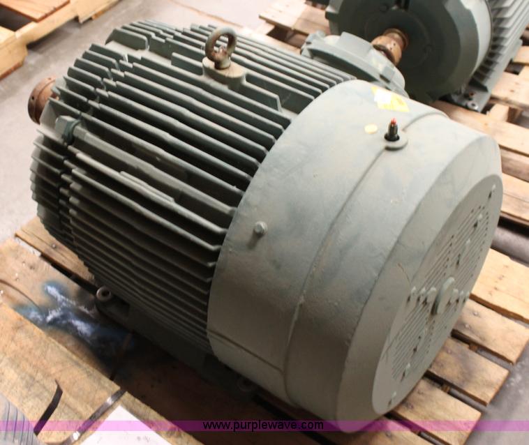 image for item 6167 Reliance Electric Duty Master 100 HP electric motor