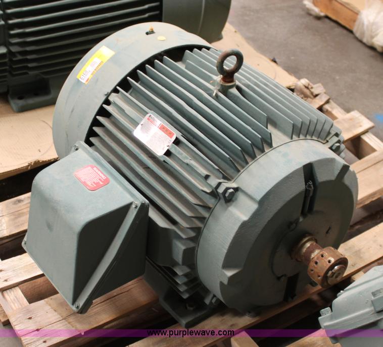 image for item 6168 Reliance Electric Duty Master 75 HP electric motor