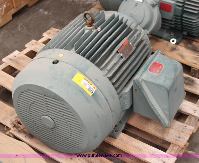 image for item 6168 Reliance Electric Duty Master 75 HP electric motor