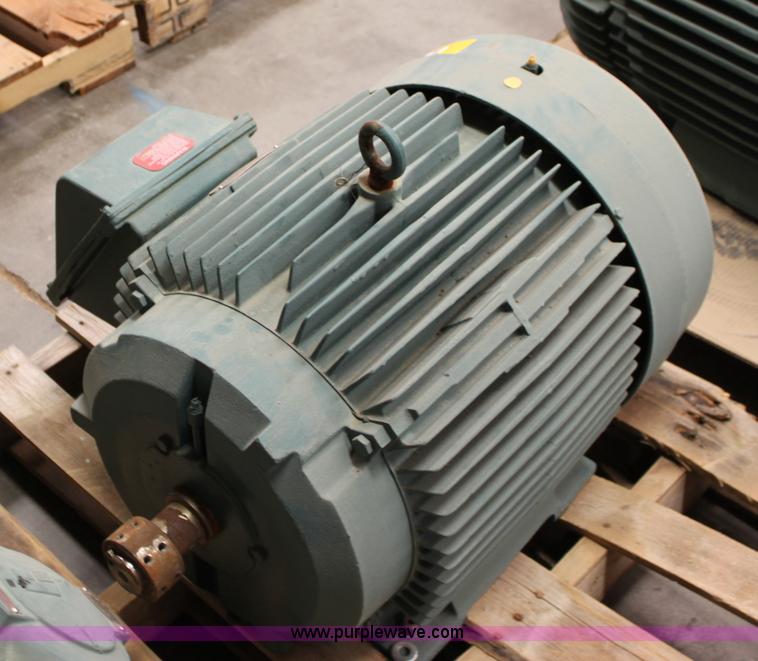 image for item 6168 Reliance Electric Duty Master 75 HP electric motor