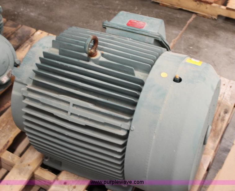 image for item 6168 Reliance Electric Duty Master 75 HP electric motor
