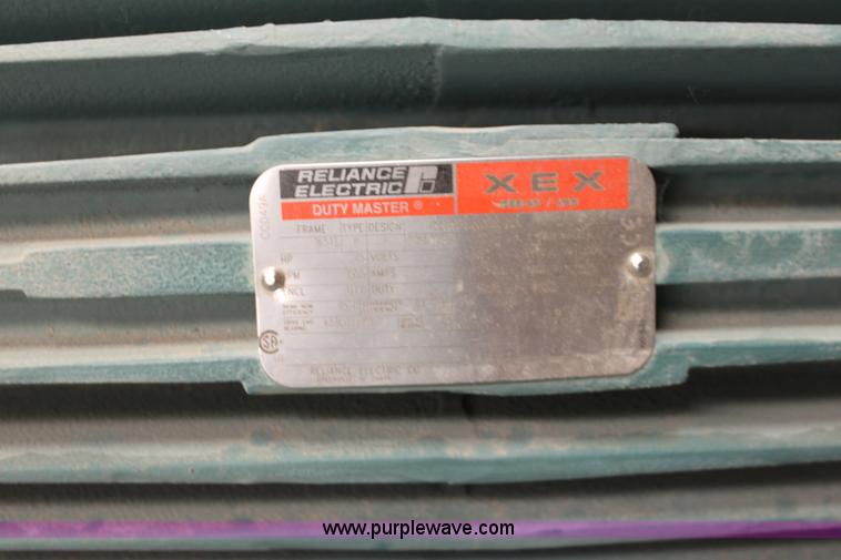 image for item 6168 Reliance Electric Duty Master 75 HP electric motor