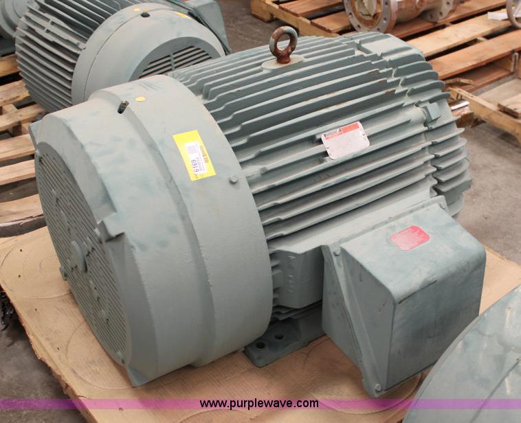 image for item 6169 Reliance Electric Duty Master 125 HP electric motor