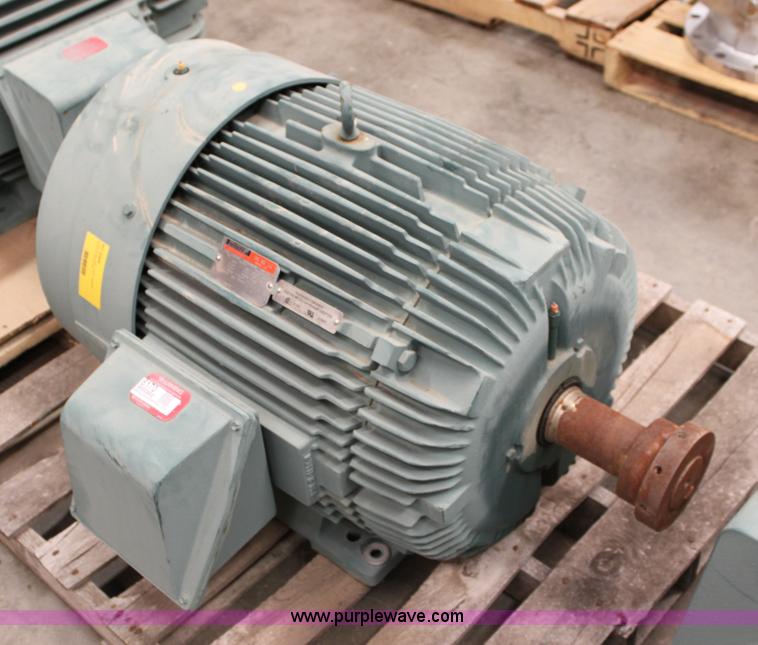 image for item 6170 Reliance Electric Duty Master 75 HP electric motor